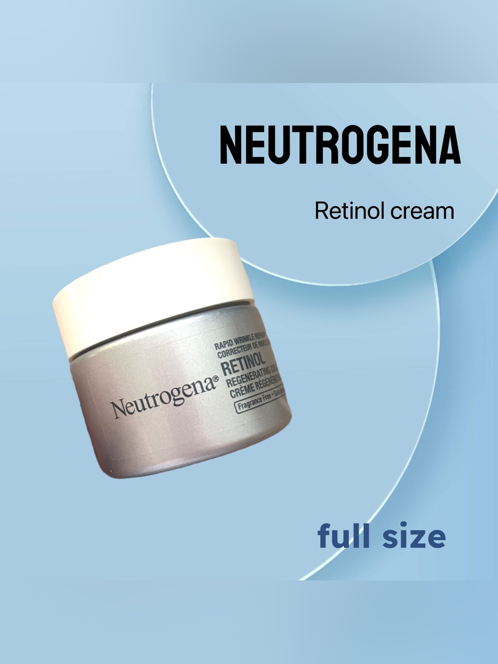🇺🇸🆕NIB NEUTROGENA | FULL | Retinol Regenerating Cream